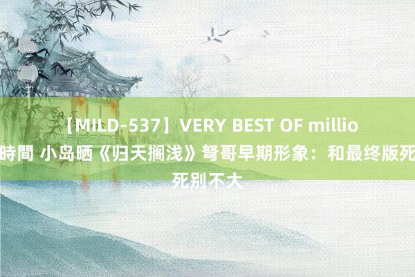 【MILD-537】VERY BEST OF million 13 4時間 小岛晒《归天搁浅》弩哥早期形象：和最终版死别不大