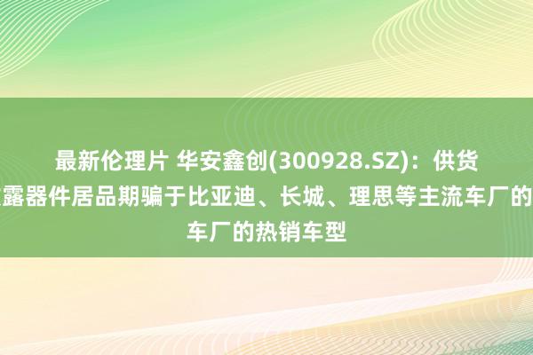 最新伦理片 华安鑫创(300928.SZ)：供货的中枢败露器件居品期骗于比亚迪、长城、理思等主流车厂的热销车型