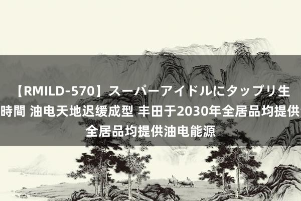 【RMILD-570】スーパーアイドルにタップリ生中出し 4時間 油电天地迟缓成型 丰田于2030年全居品均提供油电能源