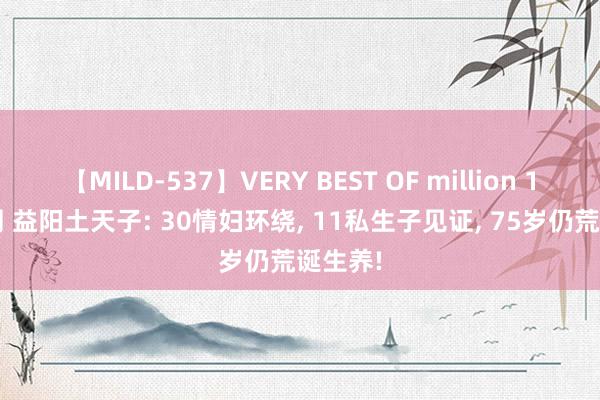 【MILD-537】VERY BEST OF million 13 4時間 益阳土天子: 30情妇环绕, 11私生子见证, 75岁仍荒诞生养!